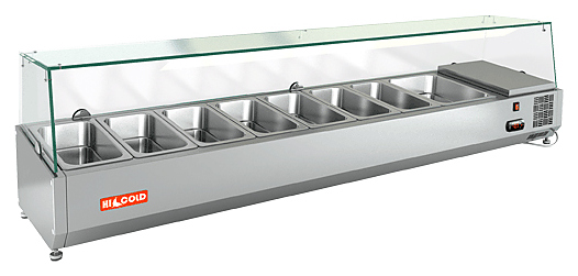 Витрина холодильная HICOLD VRTG 1835 (1/3)