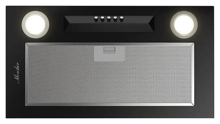Вытяжка кухонная Monsher INLIGHT 55 Noir черная
