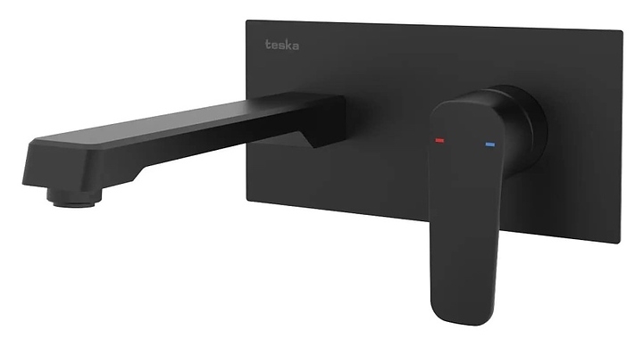 Смеситель для раковины Teska Quarsar E5108 черный