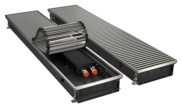 Конвектор внутрипольный Royal Thermo ATRIUM-90/250/1200-DG-U-NA