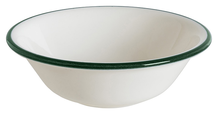 Салатник Bonna Linea LNEGRGRM15CK 330 мл d=15 см h=3,8 см (фарфор) зеленый