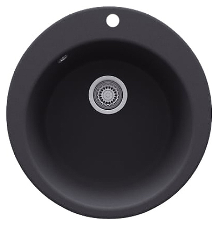 Мойка кухонная Kaiser KMM-510 BS черная с серебристой крошкой