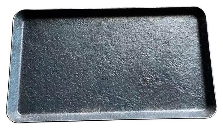 Сковорода для подачи P.L. Proff Cuisine Vintage Blued LEMST-03 T-Bone Steak 40х23 см h=2,2 см (углерод. сталь) прямоугольная