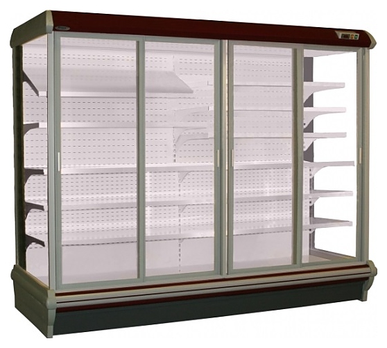 Горка холодильная ENTECO MASTER НЕМИГА CUPE П2 250 ВСн (выносной агрегат) пристенная