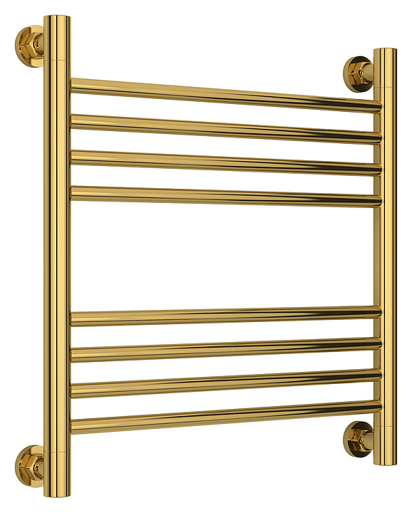 Полотенцесушитель водяной Сунержа Богема+ 50x50 см с прямой перемычкой, золото