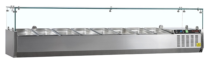 Витрина холодильная настольная TEFCOLD GVC33-180