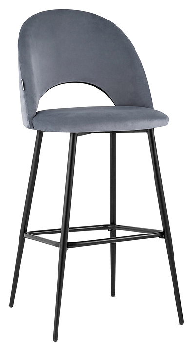 Стул барный Stool Group Меган SN серый