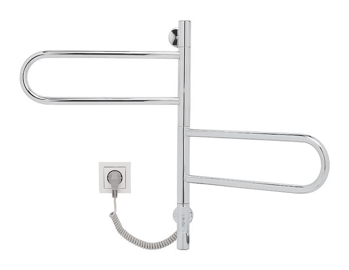 Полотенцесушитель электрический Vincea VTD-1R1CE 44х60 см, с таймером, хром