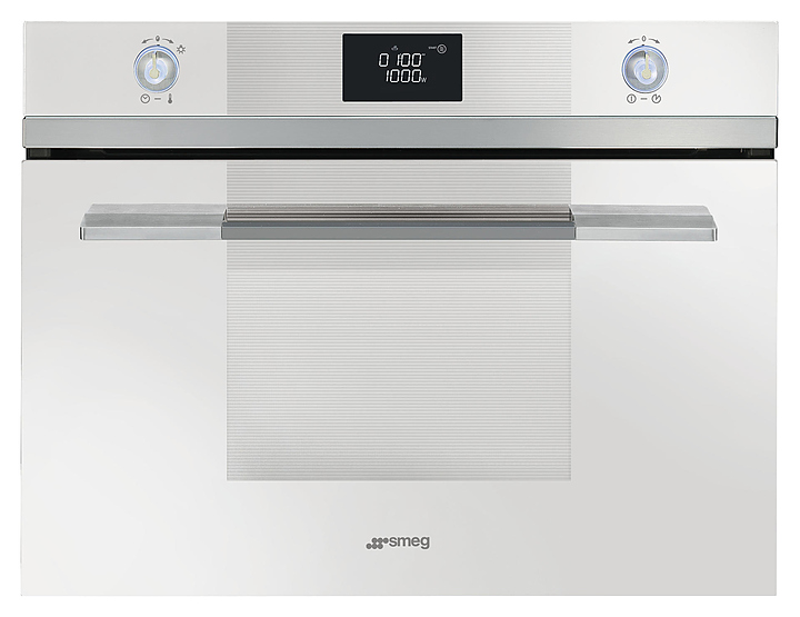 Духовой шкаф с функцией СВЧ SMEG SF4120MCB