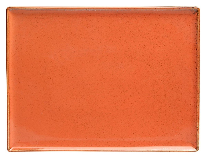 Блюдо прямоугольное Porland Seasons 358827 210х270 мм оранжевое