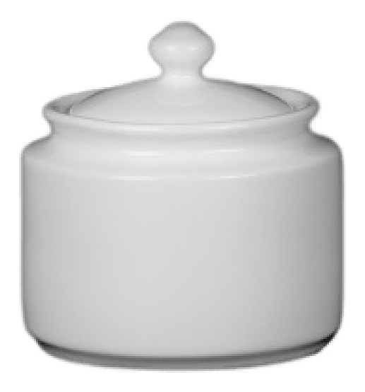 Сахарница с крышкой Corone White LQ-QK15027 95х95х80 мм