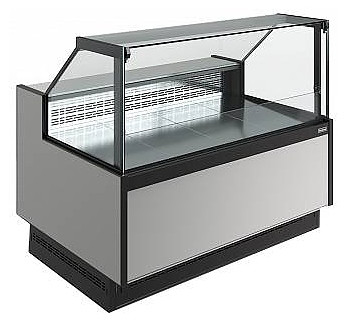 Витрина холодильная Carboma Bavaria 4 GC110 VM 1,5-1 версия 2.0 9006-9005 (без боковин)
