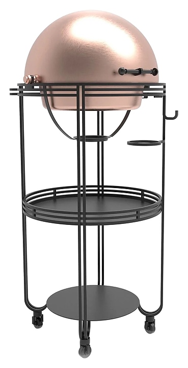 Мармит P.L. Proff Cuisine TR 705 FRT CP Hotelware 50х55х103 см (нерж. сталь с медным покрытием) на подставке с колесами