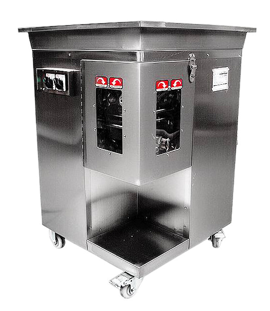 Производственный слайсер Hualian MC-TS800 (7 мм) 1500 Вт 800 кг/ч напольный