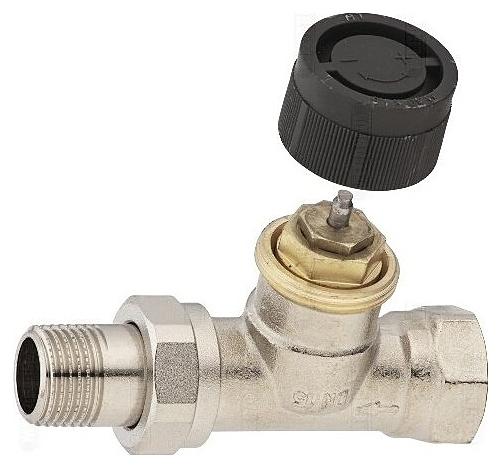 Вентиль термостатический прямой Oventrop A 1181110, ДУ 32, PN 10, Rp 1 1/4