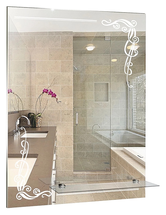 Зеркало Mixline Винтаж 49х68 см с полкой