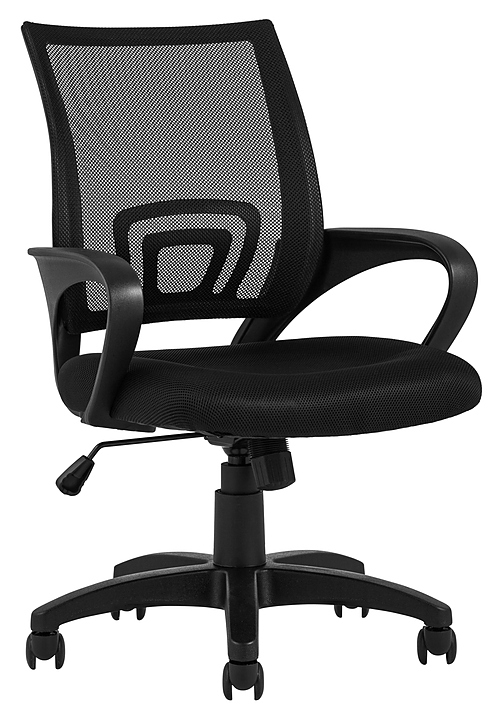 Кресло офисное TopChairs Simple черное