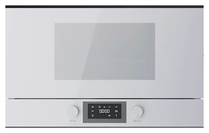 Встраиваемая микроволновая печь Kuppersbusch ML 6330.0 W7 Copper 2.5 кВт 22 л 595х334х390 мм белое стекло