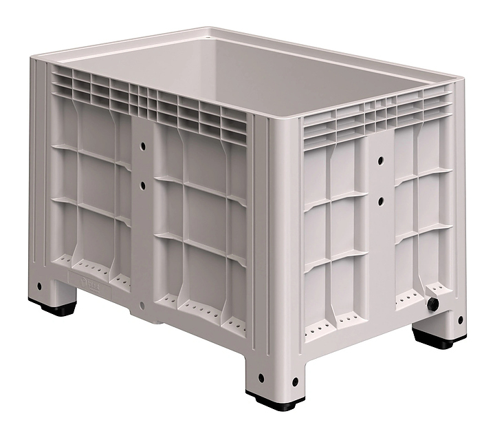 Контейнер iPlast iBOX 11.602 1200х800х800 мм на ножках, с пробкой 1