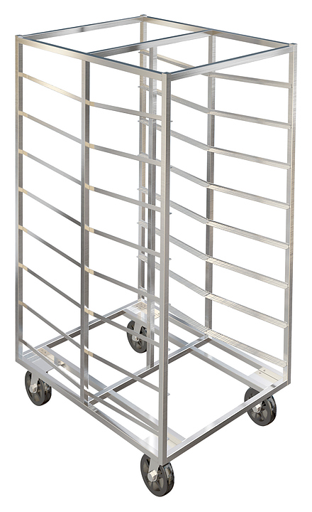 Тележка-шпилька для лотков Restoinox ТШСЛ-16