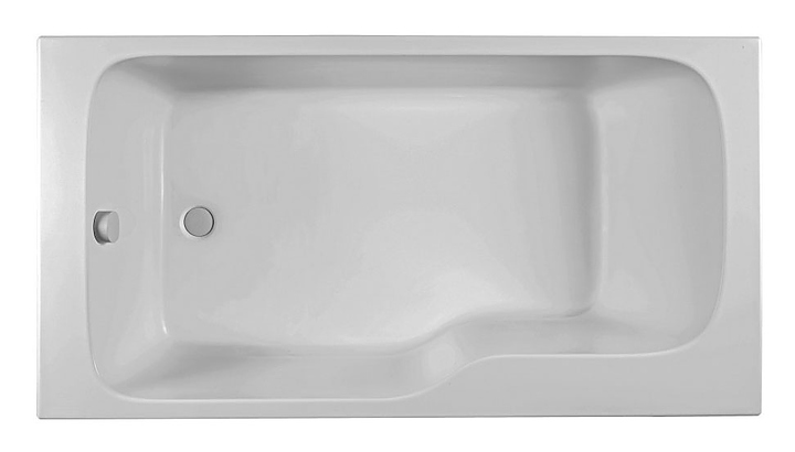 Ванна Jacob Delafon BAIN-DOUCHE MALICE E6D065L-00 170х90 см, акрил