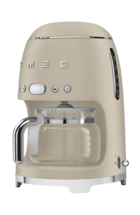 Кофеварка капельная SMEG DCF02SBMEU 1050 Вт, лунный свет, матовый