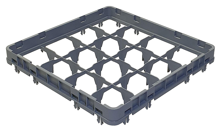 Надставка для кассеты Tribeca Е1 500х500 мм, закрытая, 16 ячеек