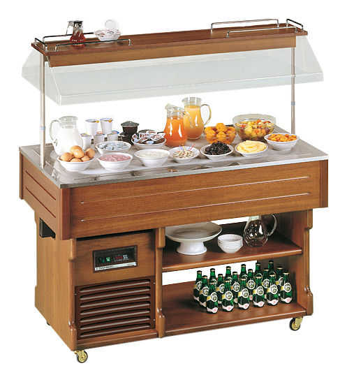 Салат-бар Tecfrigo BRINA 4 M