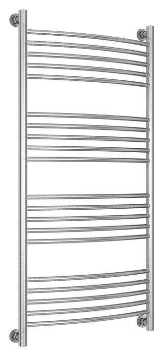 Полотенцесушитель водяной Сунержа Богема+ 120x60 см с выгнутой перемычкой, сатин