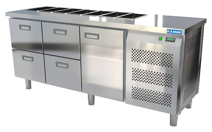 Стол холодильный для салатов КАМИК СОН-1418583К