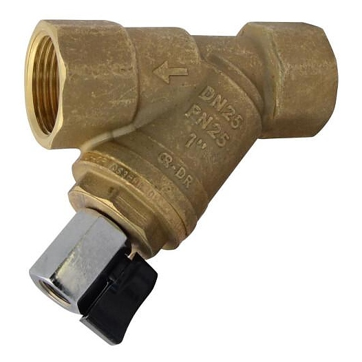 Фильтр сетчатый DANFOSS Y-образный латунь Ду 15 Ру25 Тмакс=130 oC G1/2