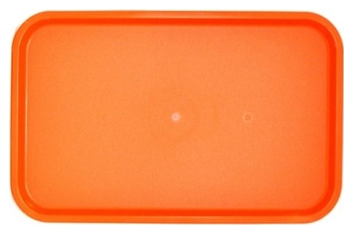 Поднос сервировочный MGprof 1737 525х325 мм шагрень, оранжевый