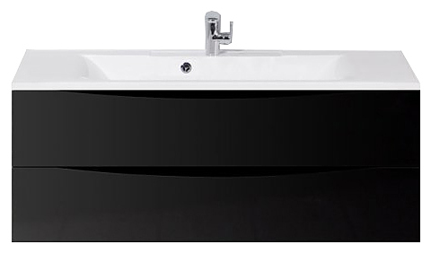 Тумба под раковину BelBagno MARINO-1200-2C-SO-NL-P черный глянцевый