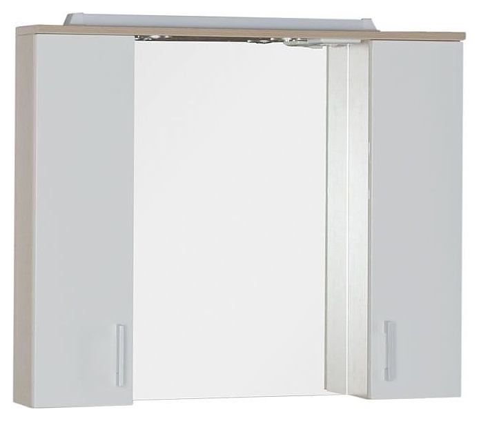 Зеркало Aquanet Тиана 90 светлое дерево