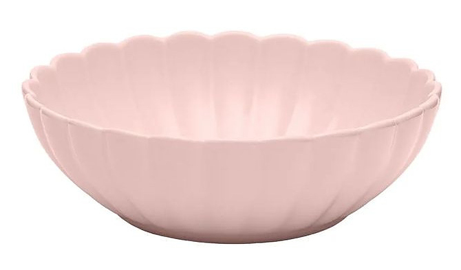 Тарелка суповая Oxford FLORA DALIA 152316 d 22 см розовый