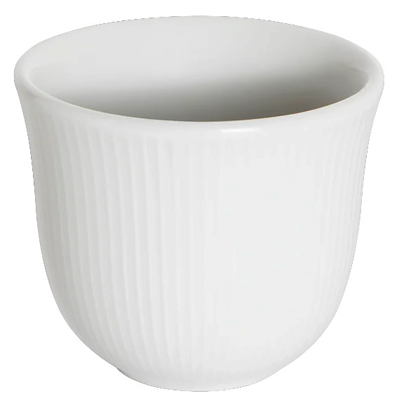 Чашка Loveramics Brewers Embossed Tasting Cup Flat White C099-27BWH 150 мл, белый