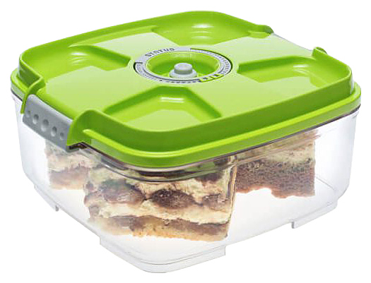 Контейнер вакуумный Status VAC-SQ-20 зеленый