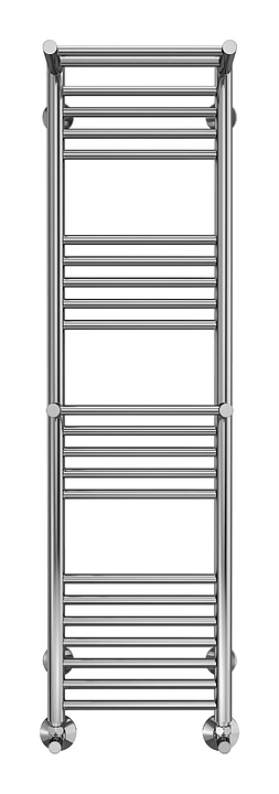 Полотенцесушитель Terminus Аврора П22 30x120 см, с 2 полками, нерж. сталь