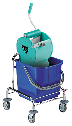 Тележка уборочная TTS Roll 15 одноведерная с отжимом Dry