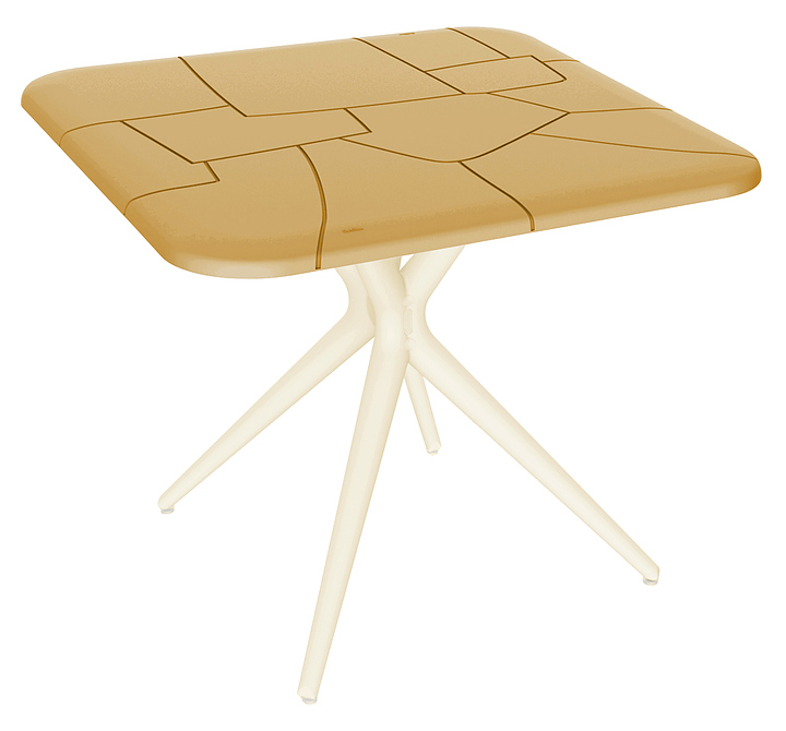 Стол Sheffilton SHT-TU30/TT30 83х83 см бежевый, бук