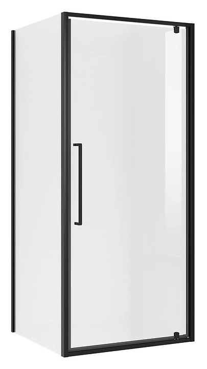 Уголок душевой Niagara Nova NG-85-8AB-A100B-34 80х100х195 см, профиль черный матовый