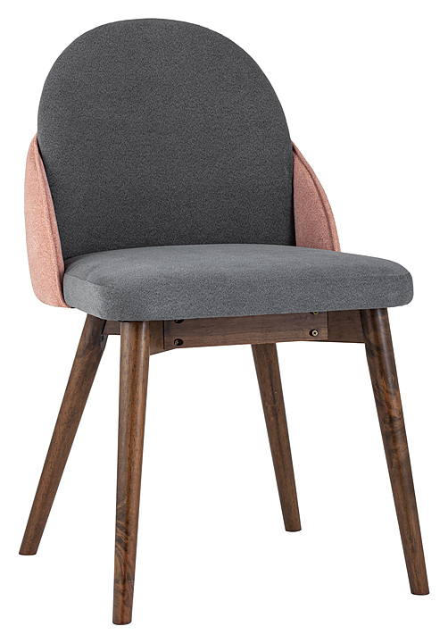 Стул Stool Group HELGA темно-серый/коралловый