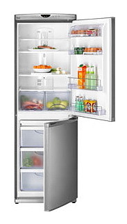 Двухкамерный холодильник Teka NF1 340 D E-INOX