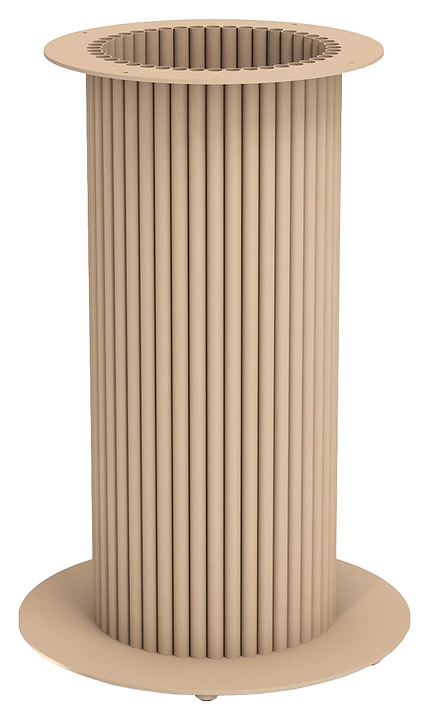 Подстолье Sheffilton SHT-TU69 (металл) кофейное