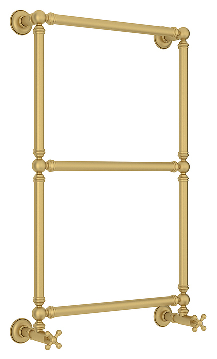 Полотенцесушитель водяной Сунержа Ренессанс 1304 86x50 см матовое золото
