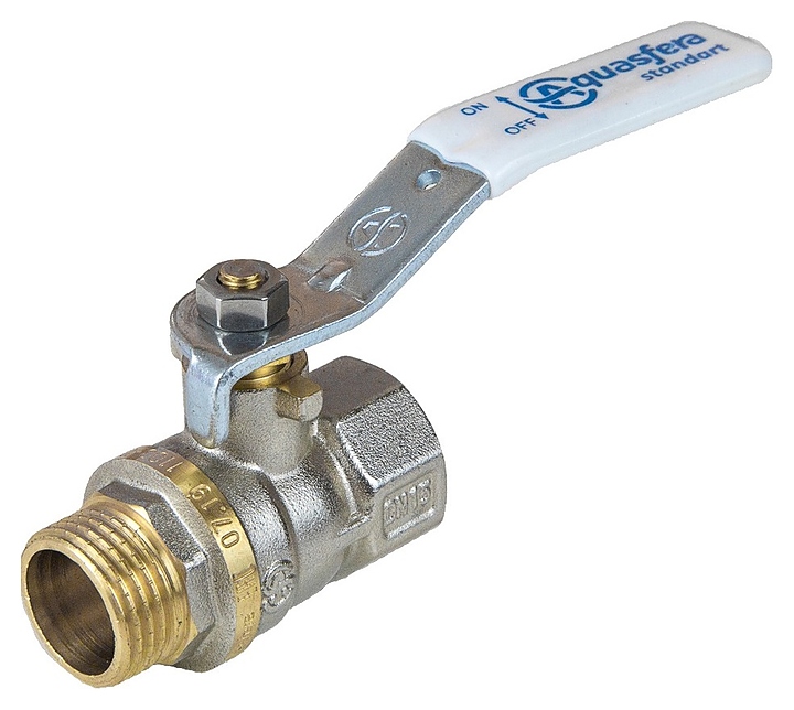 Кран шаровой Aquasfera 107-5145, ДУ 15, PN 4 МПа, 1/2