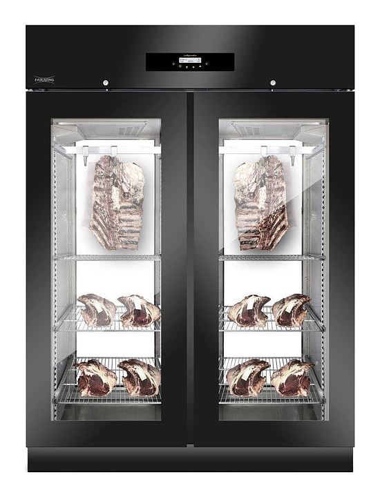 Шкаф для созревания мяса LoStagionatore MEATICO MEAT PANORAMA 1500 BLACK