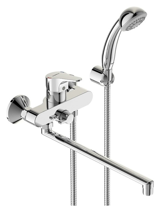 Смеситель для ванны и душа Vidima Next BA372AA с душевым гарнитуром