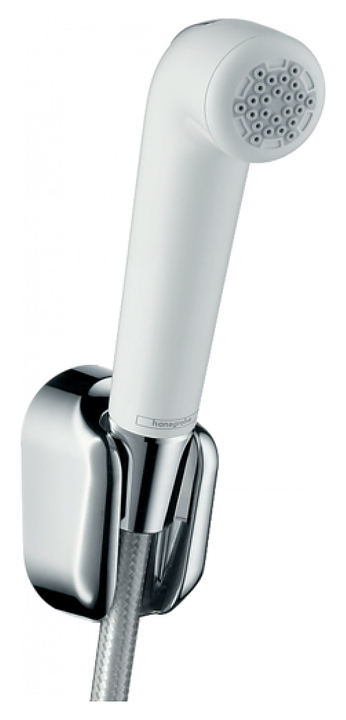 Душ гигиенический Hansgrohe HG 32122000 шланг 160 см, хром, белый
