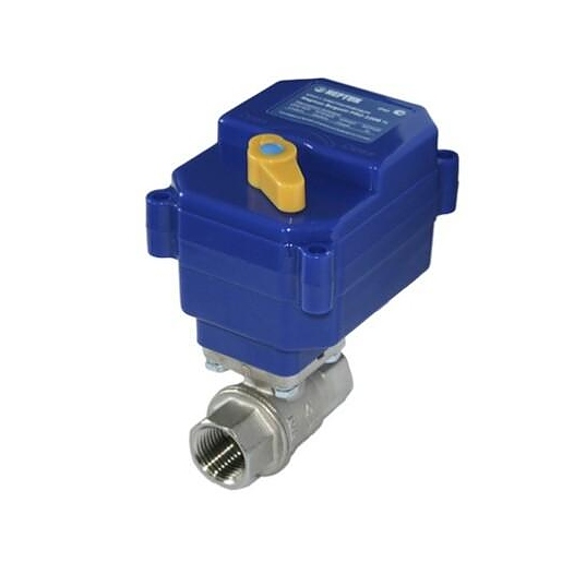 Кран шаровой Neptun латунь никель PRO 220B Ду 20 Ру40 ВР